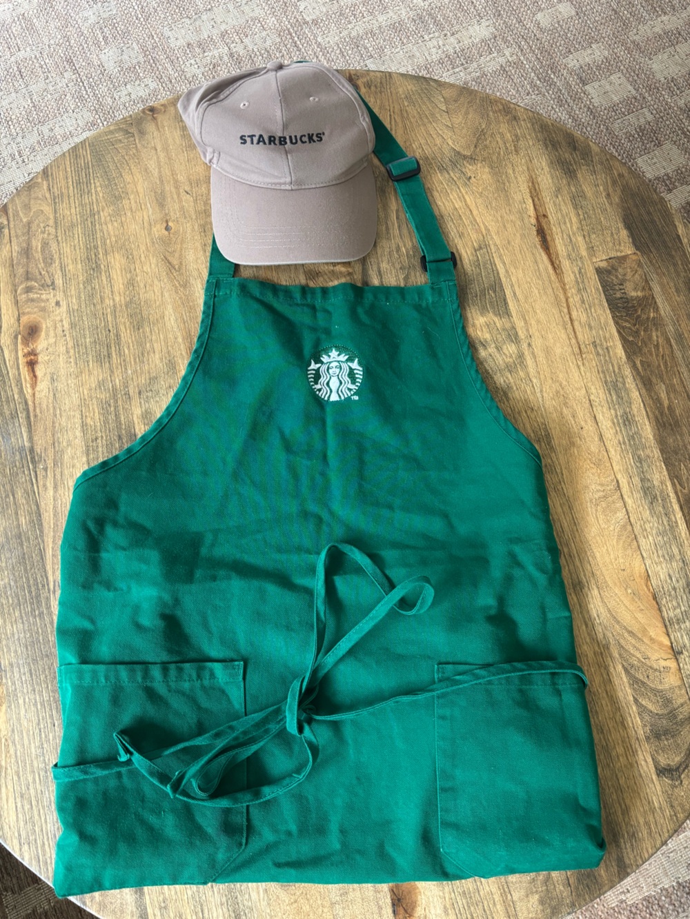 Starbucks Barista Hat and Apron Halloween Costume